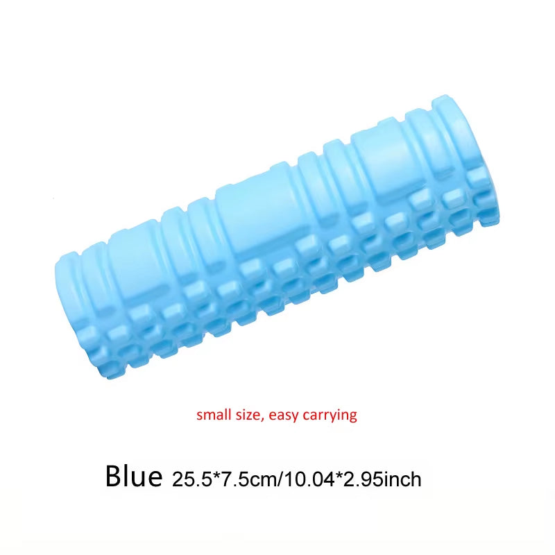 1Pc Yoga Block Yoga Column Gym Fitness Foam Roller Pilates Mini Exercise Back Muscle Massage Roller Soft Yoga Block Pilates Gym