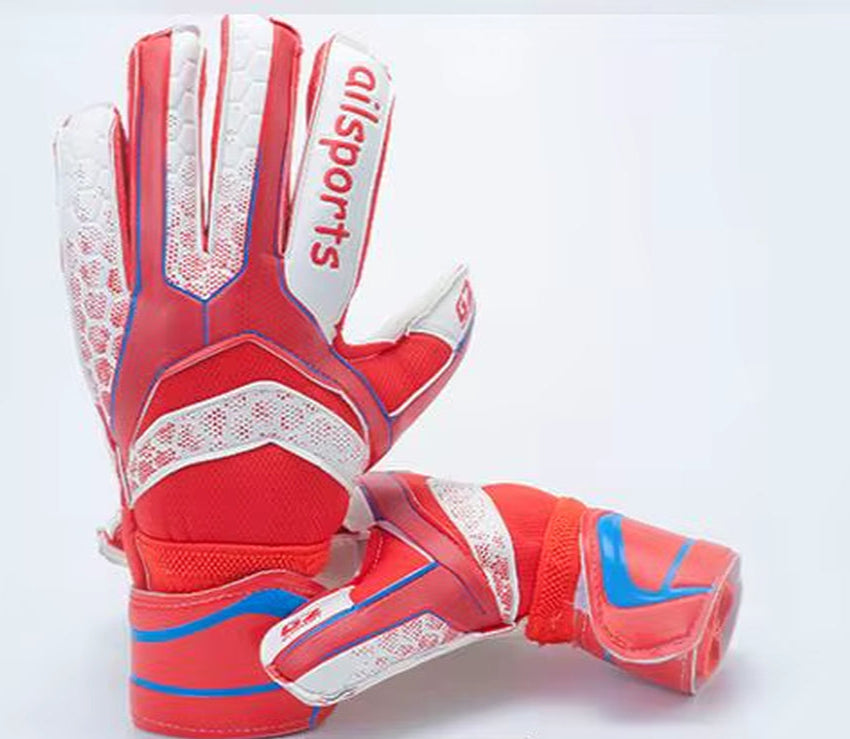 5-10 Professional Goalkeeper Gloves Finger Protection Thickened Latex Soccer Goalie Gloves Kids Football Goalkeeper Gloves