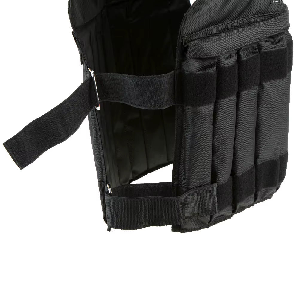 Run Loading Weighted Vest Adjustable Exercise Training Fitness Jacket Gym Workout Boxing Vest Weight Waistcoat MAX 50Kg