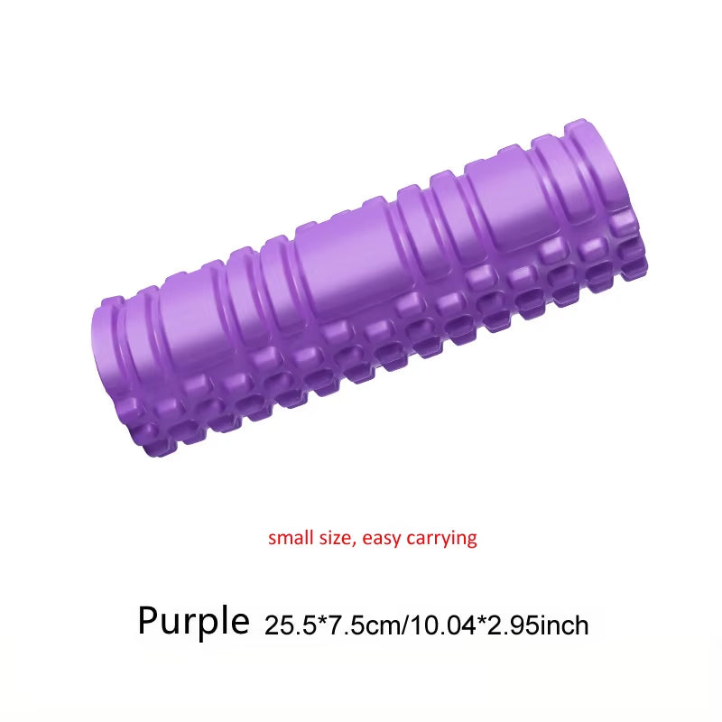 1Pc Yoga Block Yoga Column Gym Fitness Foam Roller Pilates Mini Exercise Back Muscle Massage Roller Soft Yoga Block Pilates Gym