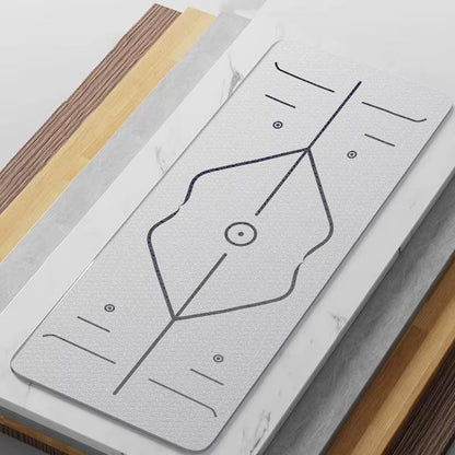 Yoga Workout Mat Yoga Mat Thick Fitness Cushion Home Gym Accessories Non-Slip & Shock Absorption Floor Pad for Men Women