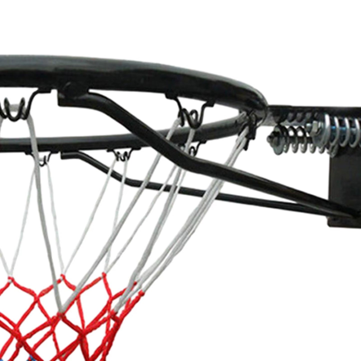 Wall Mounted Basketball Hoop Backboard Rims Replacement 45Cm Standard Basketball