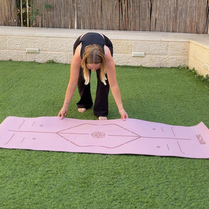 מזרן יוגה מעוצב נוגד החלקה