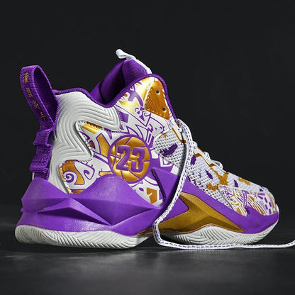 Men Basketball Shoes Field Training Sports Tennis Shoes 2024 New Male Sneakers Non Slip Luxury Basketball Shoes for Children