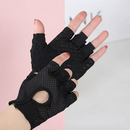 Cycling Fingerless Gloves Professional Gym Fitness Gloves for Women Men Breathable Anti-Slip Summer Fishing Bicycle Bike Gloves